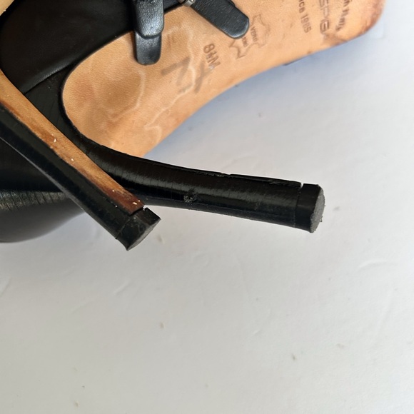 VIA SPIGA BLACK LEATHER BOOTS SIZE 8.5 - Picture 16 of 16